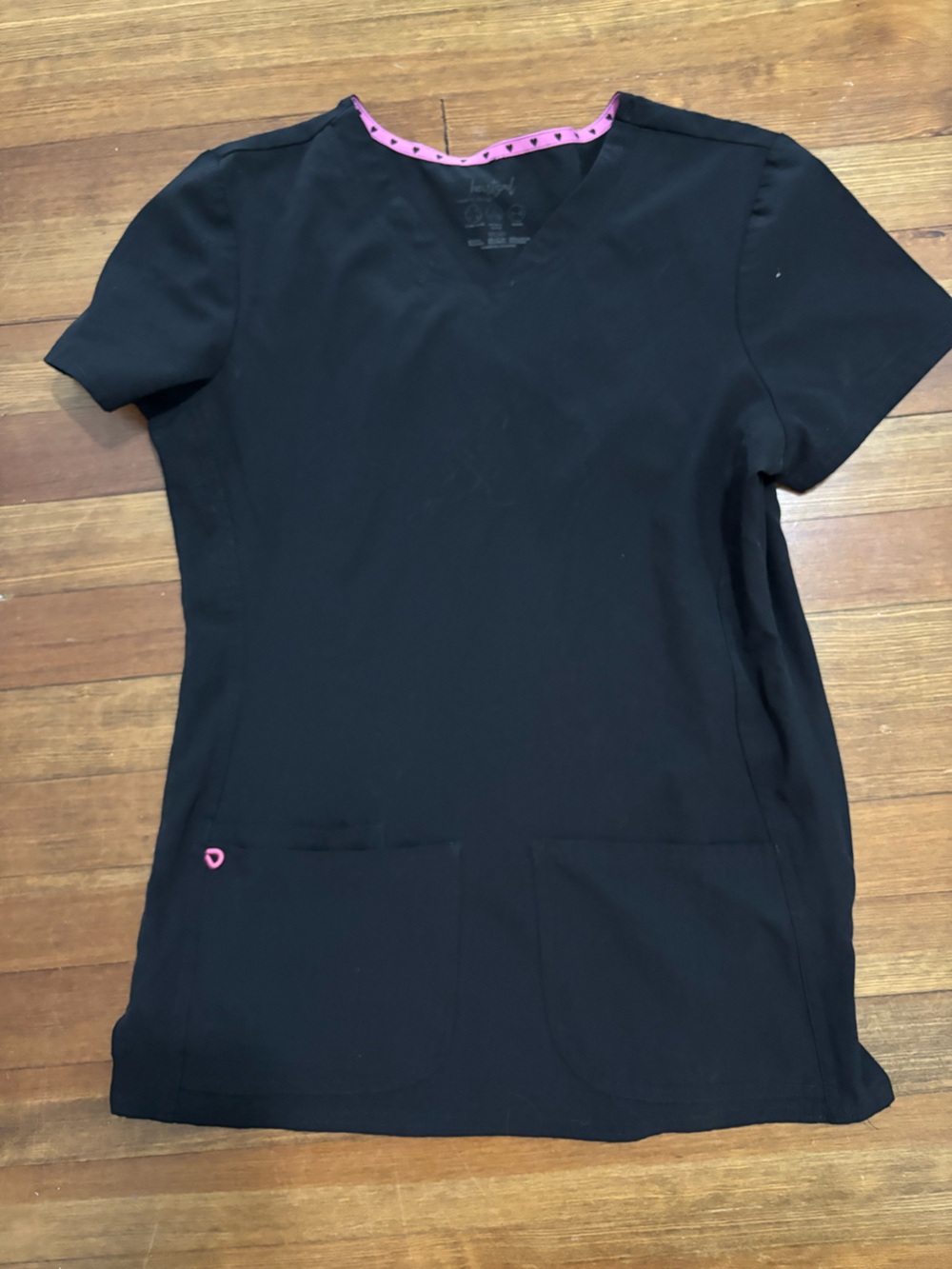 Heart & Soul Scrubs black top